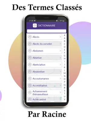 Vocabulaire Médical android App screenshot 1